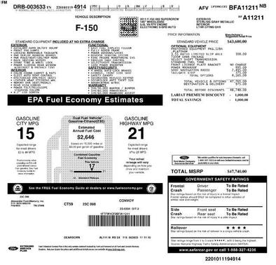 2011 Ford F-150 Platinum