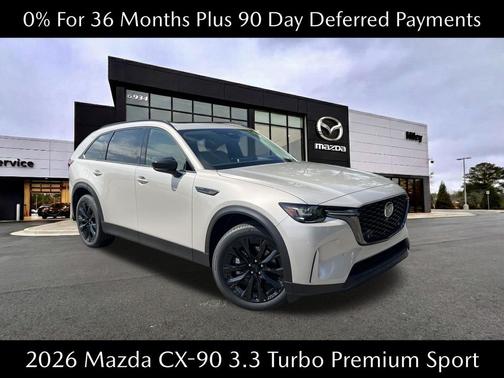 Platinum Quartz 2026 Mazda CX-90 3.3 Turbo Premium Sport