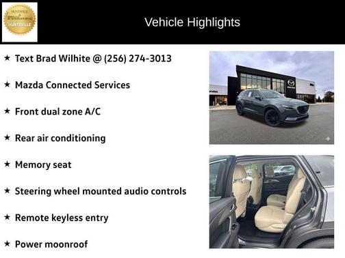 Machine Gray Metallic 2023 Mazda CX-9 Touring Plus