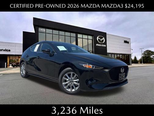 Jet Black Mica 2026 Mazda Mazda3 FWD