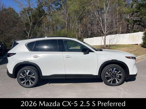 Rhodium White Metallic 2026 Mazda CX-5 2.5 S Preferred Package