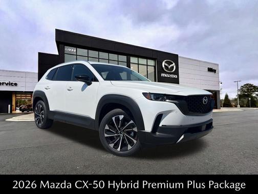 Wind Chill Pearl 2026 Mazda CX-50 Hybrid Premium Plus
