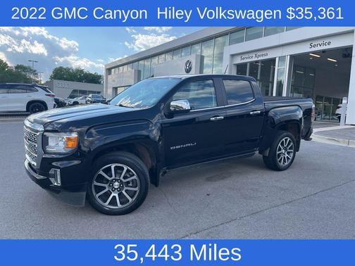 Onyx Black 2022 GMC Canyon Denali