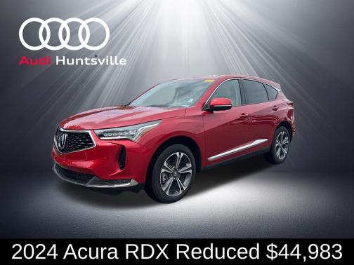 Red 2024 Acura RDX Advance Package