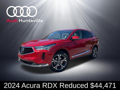 Red 2024 Acura RDX Advance Package