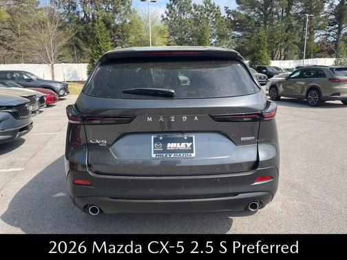 Machine Gray Metallic 2026 Mazda CX-5 2.5 S Preferred Package