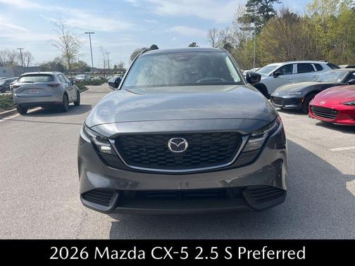 Machine Gray Metallic 2026 Mazda CX-5 2.5 S Preferred Package