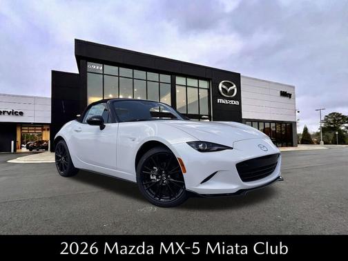 Snowflake White Pearl Mica 2026 Mazda MX-5 Miata Club