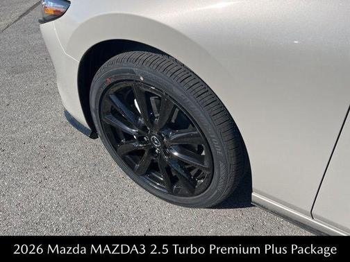 Platinum Quartz Metallic 2026 Mazda Mazda3 2.5 Turbo AWD