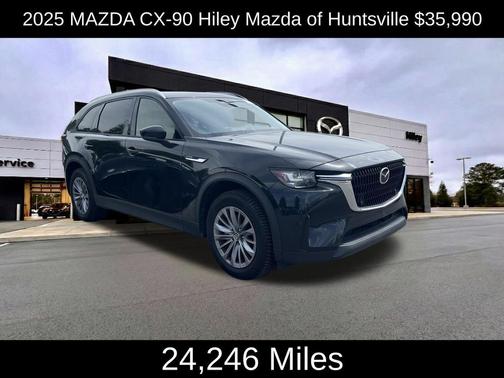 Jet Black Mica 2025 Mazda CX-90 3.3 Turbo Preferred