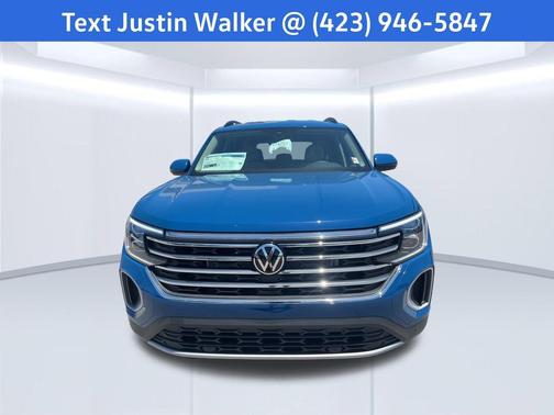 mountain lake blue metallic 2026 Volkswagen Atlas 2.0T SE w/Technology