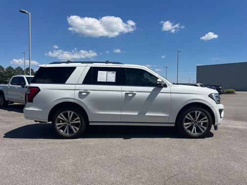 White Metallic 2020 Ford Expedition Platinum