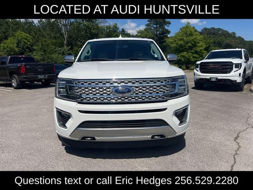 White Metallic 2020 Ford Expedition Platinum