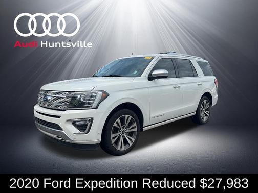 White Metallic 2020 Ford Expedition Platinum