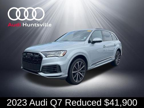 Satellite Silver Metallic 2023 Audi Q7 55 Premium Plus