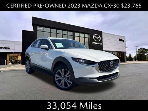 Snowflake White Pearl Mica 2023 Mazda CX-30 2.5 S Preferred Package
