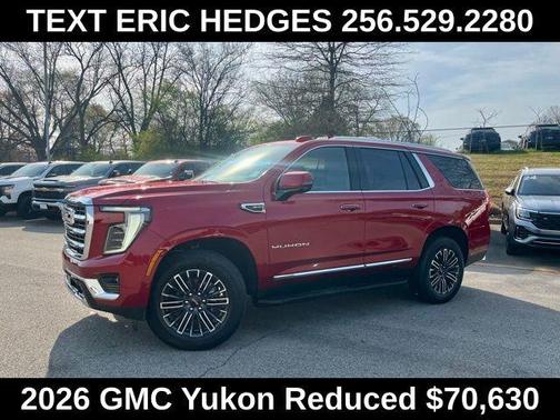 Volcanic Red Tintcoat 2026 GMC Yukon 4WD Elevation