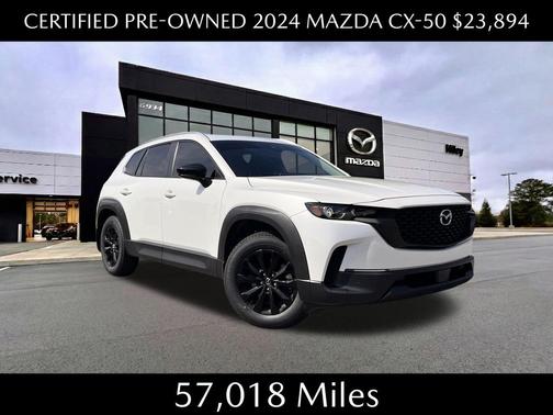 Wind Chill Pearl 2024 Mazda CX-50 2.5 S Select Package