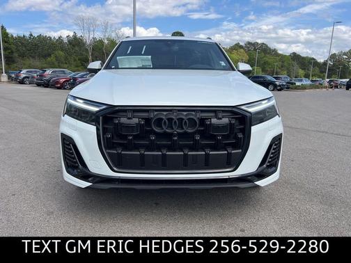 Glacier White Metallic 2026 Audi Q7 55 Premium Plus