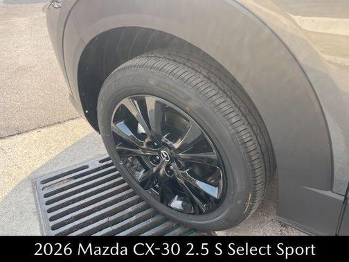 Machine Gray Metallic 2026 Mazda CX-30 2.5 S Select Sport