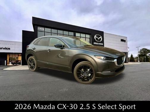 Machine Gray Metallic 2026 Mazda CX-30 2.5 S Select Sport