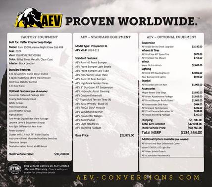 2024 RAM 2500 Laramie Crew Cab 4x4 6'4' Box