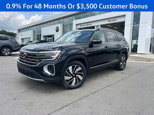 deep black pearl 2026 Volkswagen Atlas 2.0T SEL