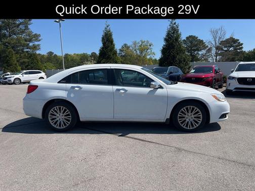 Bright White Clearcoat 2012 Chrysler 200 Limited