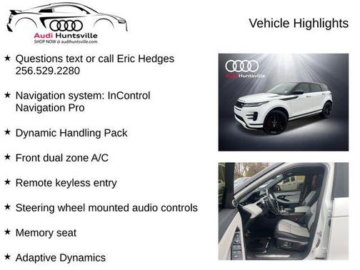 2022 Land Rover Range Rover Evoque R-Dynamic SE