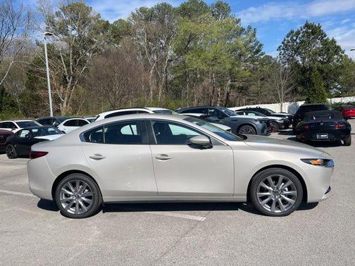 Platinum Quartz Metallic 2026 Mazda Mazda3 FWD w/Preferred Package