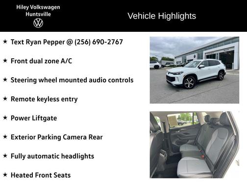 Pure White 2025 Volkswagen Tiguan 2.0T SE 4MOTION
