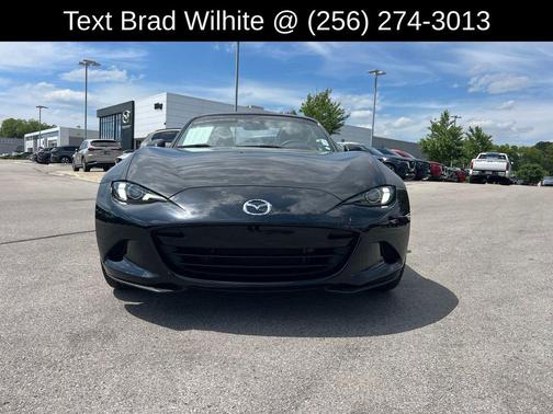 Jet Black Mica 2025 Mazda MX-5 Miata RF Grand Touring