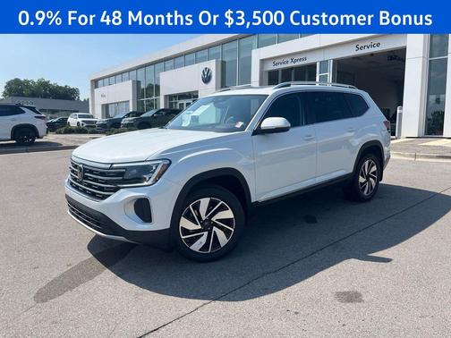 opal white pearl 2026 Volkswagen Atlas 2.0T SEL