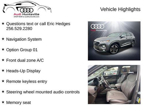 2019 Hyundai SANTA FE Ultimate 2.0T