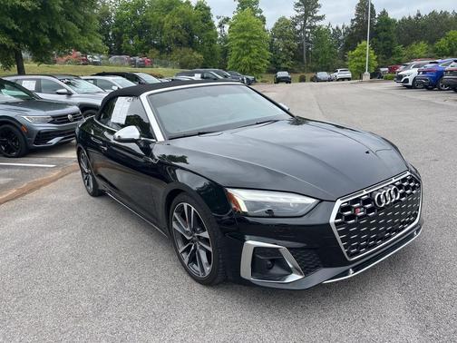 Mythos Black Metallic/Black Roof 2024 Audi S5 3.0T Prestige