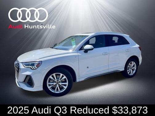 Glacier White Metallic 2025 Audi Q3 Premium 45 TFSI S line quattro Tiptronic