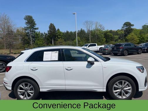 Glacier White Metallic 2025 Audi Q3 Premium 45 TFSI S line quattro Tiptronic