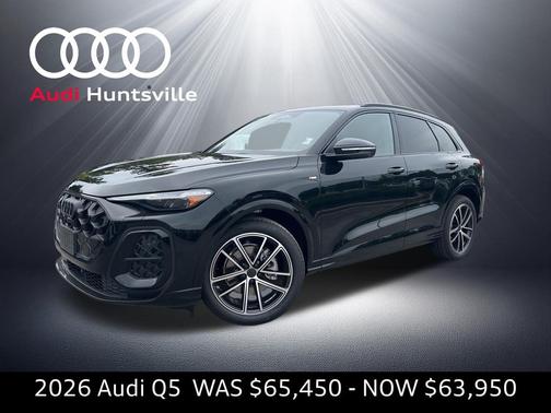 Mythos Black Metallic 2026 Audi Q5 Prestige TFSI quattro S tronic