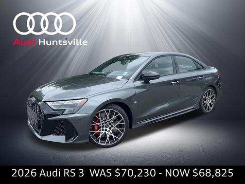 daytona gray pearl effect 2026 Audi RS 3 TFSI quattro S tronic