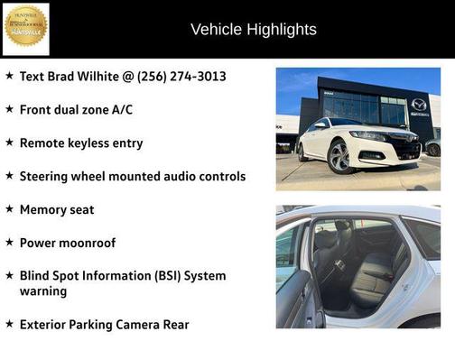 2018 Honda Accord EX-L 2.0T