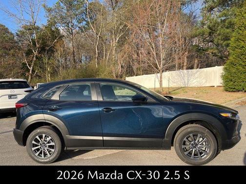 Deep Crystal Blue Mica 2026 Mazda CX-30 2.5 S
