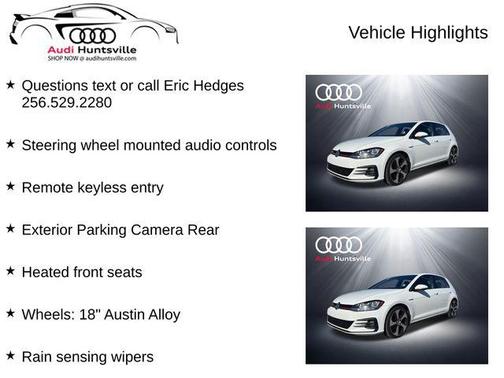 2018 Volkswagen Golf GTI 2.0T S 4-Door