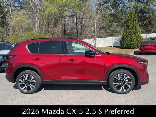 Soul Red Crystal Metallic 2026 Mazda CX-5 2.5 S Preferred Package