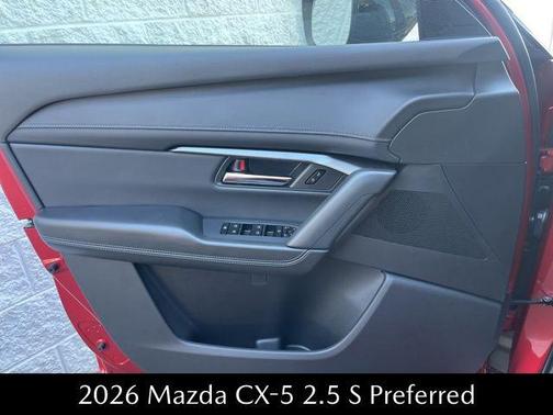 Soul Red Crystal Metallic 2026 Mazda CX-5 2.5 S Preferred Package