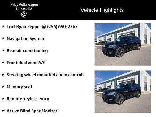 2019 Volkswagen Atlas 3.6L SEL