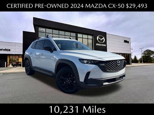 Wind Chill Pearl 2024 Mazda CX-50 2.5 S Premium Package