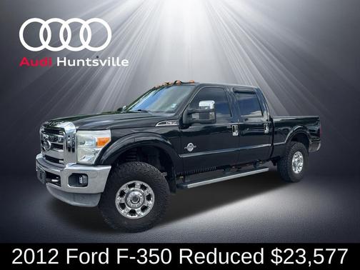 Tuxedo Black 2012 Ford F-350 Lariat