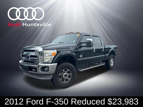 Tuxedo Black 2012 Ford F-350 Lariat