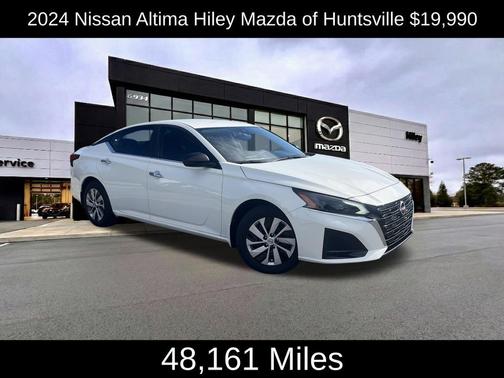 Glacier White 2024 Nissan Altima S FWD