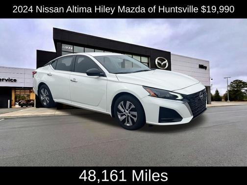 Glacier White 2024 Nissan Altima S FWD